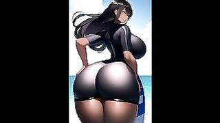 Cute Girls In Swimsuit With Big Tits And Ass Compilation