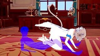 Re Zero Yaoi – Felix Footjob