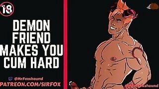 Gay Yaoi Demon Friend Makes You Cum Hard M4M Gay Erotic Roleplay