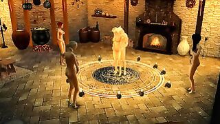 Sims 4. The Witcher Parody. Part 6 Final – Ciri Lifts The Curse