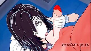 Naruto Hentai 3D – Kurenai Blowjob And Handjob To Naruto, And He Cums In Her Mouth