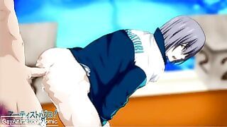 Free! Cells At Work! – Yaoi Hentai Gay Cartoon Animation
