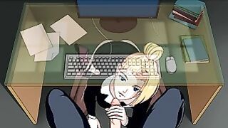 Kunoichi Trainer – Ninja Naruto Trainer – Part 111 – Secretary Handjob! By Loveskysanx