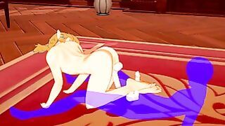 The Legend Of Zelda Yaoi – Link Footjob
