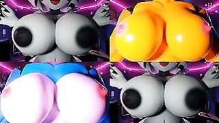 Puppet, Chica & Bonnie From FNAF Compilation 5