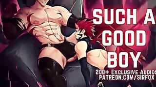 Gay Roleplay Bow To Daddies Huge Dick Yaoi Asmr