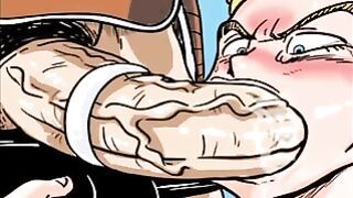 Dragon Ball Z – General Blue & Raditz – Yaoi Hentai Hard