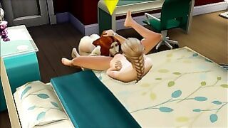 Town Slut Fucks The Neighbors! Eps 1 Sims 4