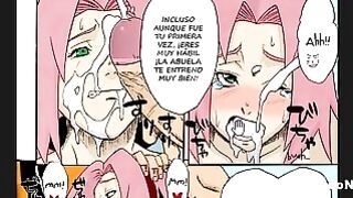 Sakura Termino Follando La Polla De Naruto Porque Su Novio No Le Da