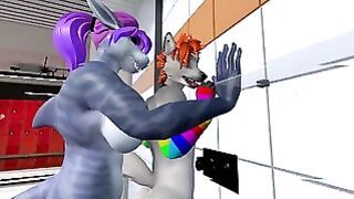 Heat Anthro Futa Furry Dragon Hot Anal With Furry Girl In The Shower