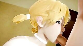 Yaoi Femboy – Cole Blowjob And Fucked By Catboy Femboy – Sissy Crossdress Japanese Asian Manga Anime Game Porn Gay