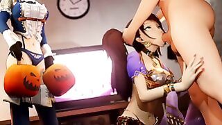 Tricks & Treats By Amateurthrowaway Persona SFM Porn