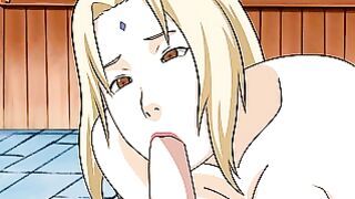 Naruto Tsunade Gets Cum In Her Mouth Hentai