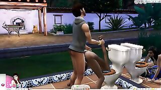 Granny Have Some Fun Sims 4