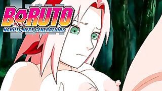 Boruto Gets A Titty Fuck From Sakura! Boruto: Naruto Next Generations