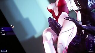 Subverse – Furry Monster Rubs A Huge Dick Between The Thighs Of A Cyber Girl