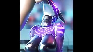 Throat Fucking Robot Milf Furry