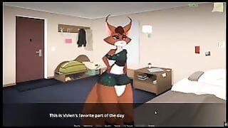 Viv The Game Hentai Furry Game Pornplay Ep.1 Hot Girl Without Bra And Creepy Subway People