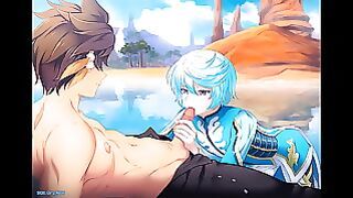 Cute Yaoi Blowjob Hentai 6