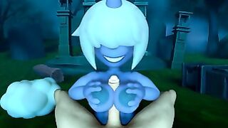 Palworld Porn. Dazzi Makes Titsjob For A Guy. Cum Big Boobs Sex Pals