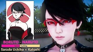 Boruto – Naruto – Sarada Uchiha After Time Skip Kakashi Special Training – Lite Version