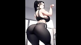 Gym Girls Ai Art Compilation 2