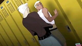 Xxx-Men Evolution – Visit To Fraternity Of Straight Guys – Bara Yaoi Hentai