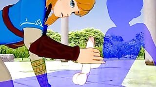 Zelda Yaoi – Link Handjob