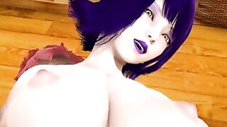 Naruto: Konan Has DP With Two Muscular Men