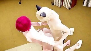 Yaoi Femboy – Rosa Elf Femboy Fucked By Cat Boy