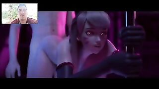D.va_Sfm_Es_Uncensored Hentai Fuck 60Fps