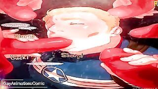 Captain America – Gay Animation Yaoi Hentai Gay