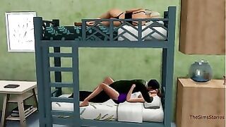 Stepdad Fuck Stepdaughter At Night On Bunk Bed Pt. 2