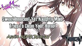 Asmr Ecchi – Sweet Yet Naughty Maid Tries To Clean, But You Have Other Ideas! Audio Roleplay