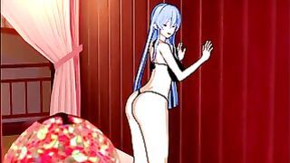 Esdeath At Sexy Stage 3D Ecchi Akame Ga Kiru