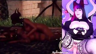 Gummyghostgirl Plays Carnal Instinct New Furry Game Pt1