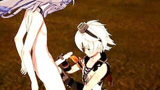 Genshin Impact Yaoi- Bennett Handjob And Fucked By Razor – Japanese Asian Manga Anime Game Porn Gay