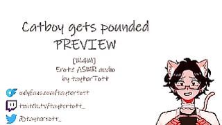 Catboy Gets Pounded M4M Yaoi Hentai Erotic Asmr Audio Preview