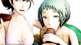 Persona Bitch Creampie Anal SFM Hentai Compilation