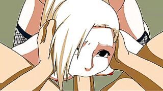 Naruto Makes Ino Give Him A Blowjob Hentai