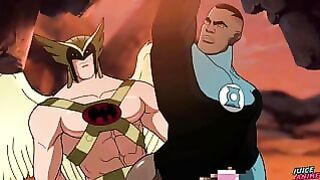 Green Lantern’s Delicious Big Bubble Butt – Hentai Bara Yaoi