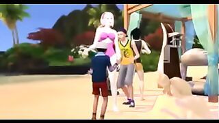 Naruto Hentai Episodio 44 Hinata Hyuga Follada En La Playa Por El Maestro Naruto Cornudo Netorare Le Dan Es Por El Culo Y