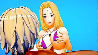 R011 Tsunade Naruto Hentai 3D Veeter