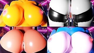 FNAF Animatronics Compilation 2 Five Nights In Anime 3D 2