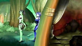 Legend Of Krystal: Rebirth V0.8 Lok Team Walk Through The Village With Furry Dragons
