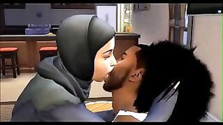 Sims 4 Black Man Fucks Big Booty Muslim Woman
