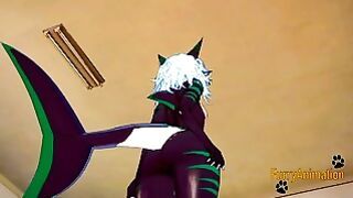 Furry Yaoi Presentation Sam The Shark