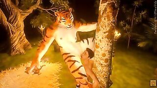 Karra In The Jungle Furry Tigress