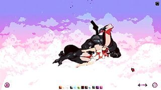Cloud Meadow – 3 Furry Super Scenes, Furry Centaur, Furry Cowman, Furry Dragon