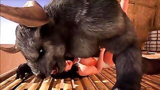 Furry King Fucks His Obedient Maid